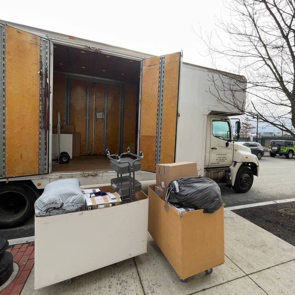 VIP Movers loading household items